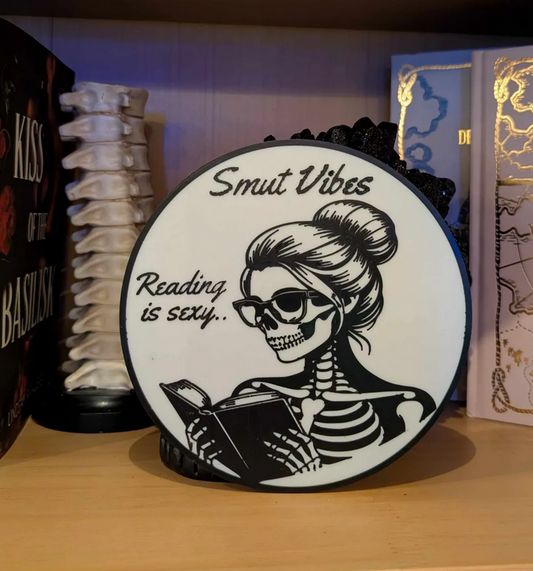 Reading is Sexy – Smut Vibes Bookshelf Sign / Wall Art
