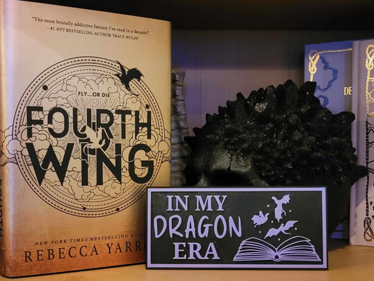 In My Dragon Era – Bookshelf Sign